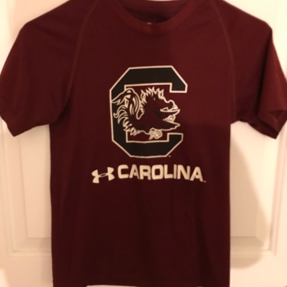 Under Armour boys athletic Univ of sc t shirt